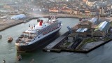 Queen Mary 2, 2004, Cherbourg